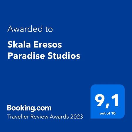 Skala Eresos Paradise Studios Skála Eresoú Eksteriør bilde